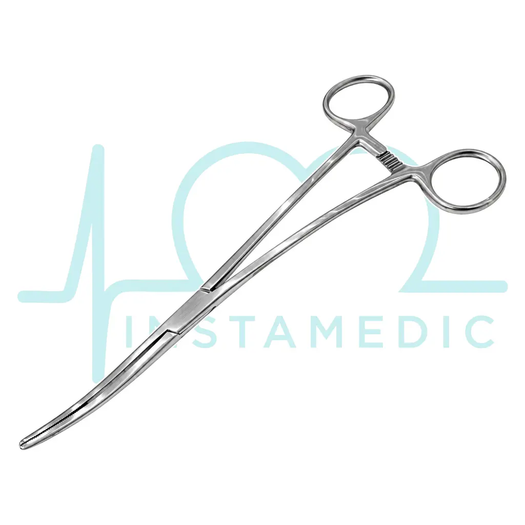 PINZA BOZEMAN DOBLE CURVA 25 CM ACERO ALEMAN insta medic.webp