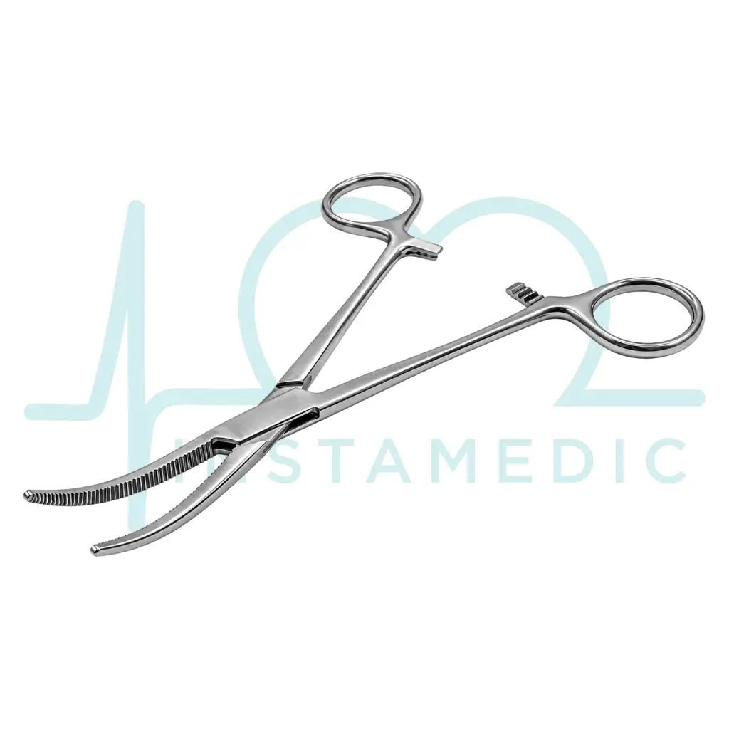 PINZA KELLY RANKIN CURVA 16 CM ACERO ALEMAN instamedic.webp