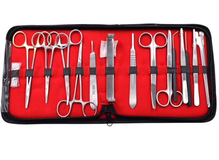 [I-13-13-2] Set de instrumental para curación 12 piezas