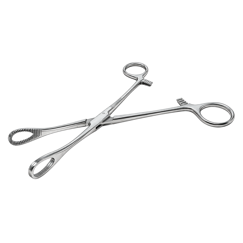 [INST-001-0001] PINZA FORESTER RECTA INOX 18 CM H.P.