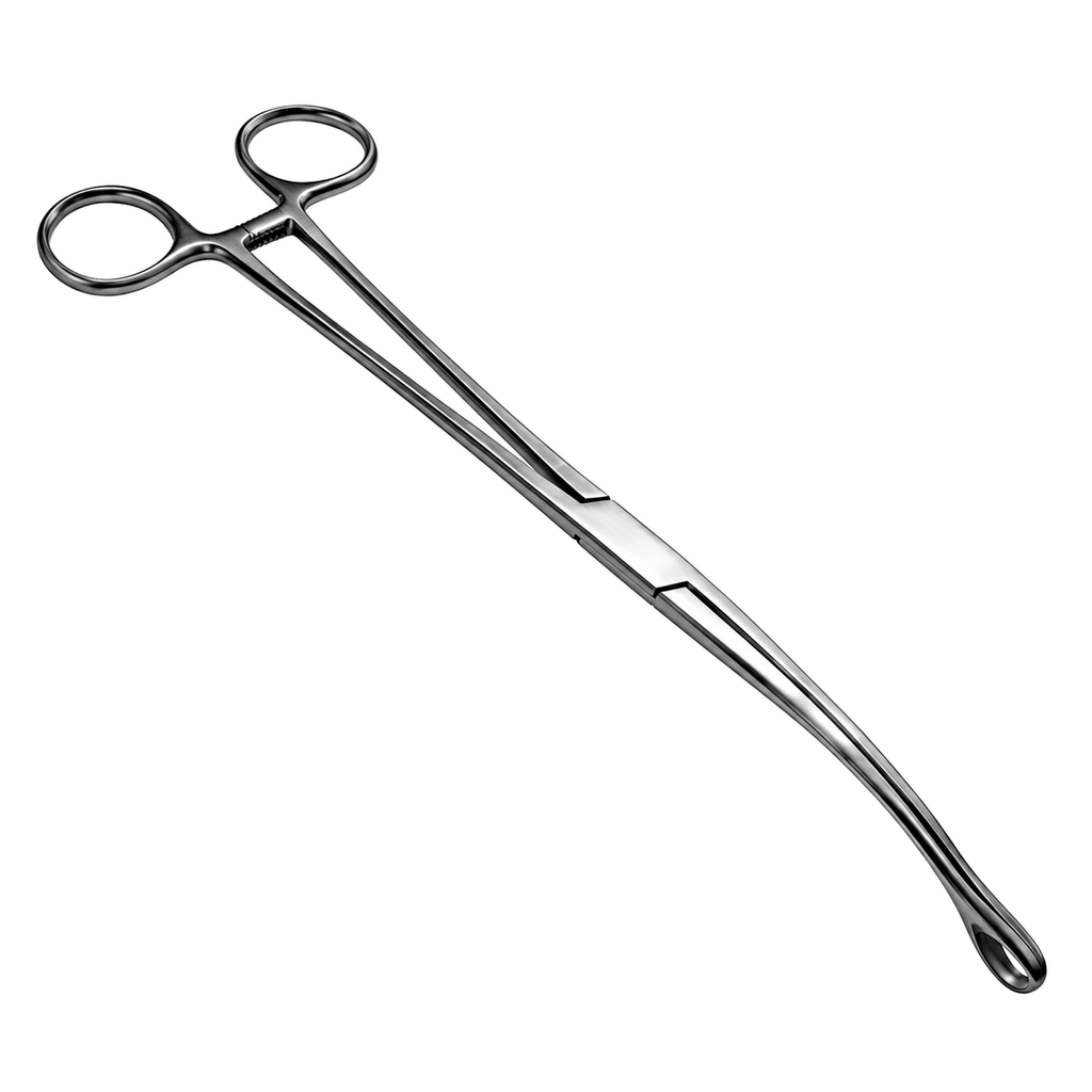 PINZA FORESTER ANILLO PEQUEÑO CURVA INOX 24 CM. H.P.