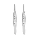 PINZA BISHOP-HARMON SIN DIENTES. INOX 7CM H.P.