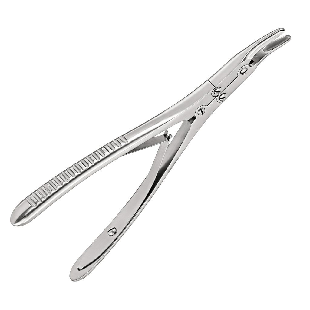 PINZA GUBIA DOBLE ARTICULACIÓN C/PROTECTOR / BEYER RONGEUR