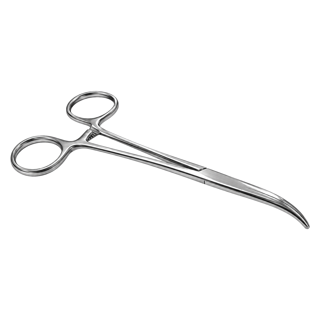 PINZA KELLY CURVA INOX 14 CM