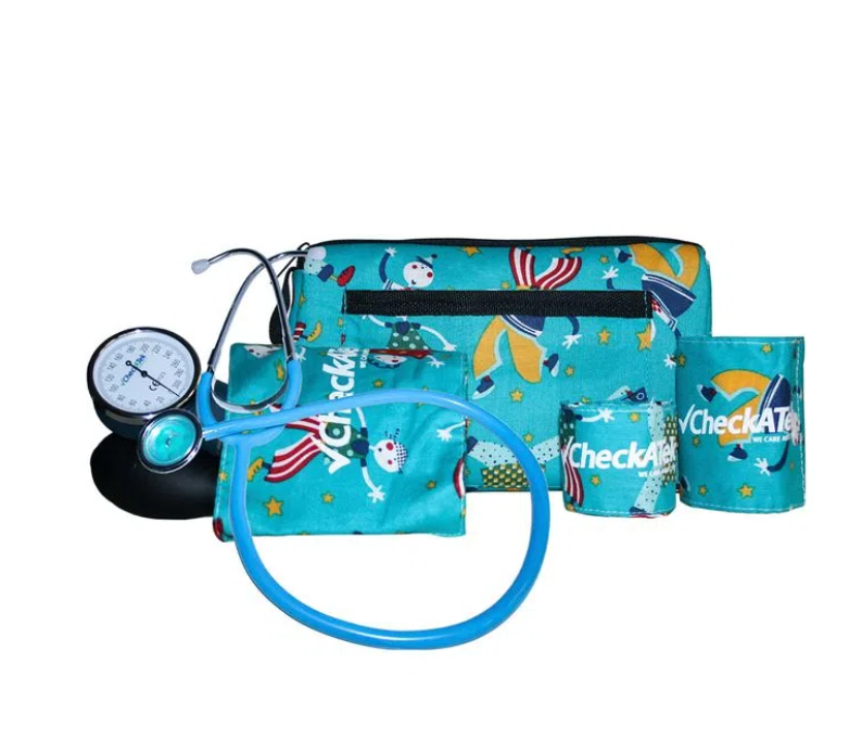 [BA400] Kit Pediátrico 3 Brazaletes + Estetoscopio